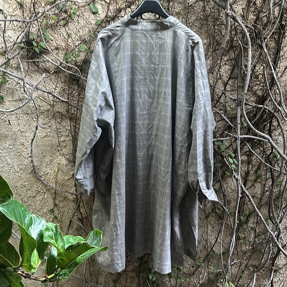 Eskandar  Wide Long Shirt Jacket - Picture 8 of 10